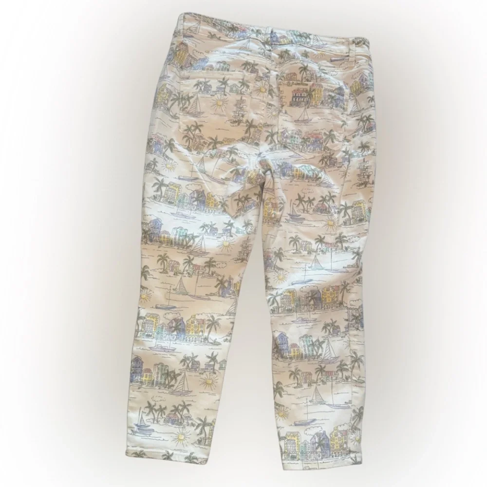 Talbots Cropped Curaçao Jeggings Womens Size 6 Petite - Picture 5 of 8